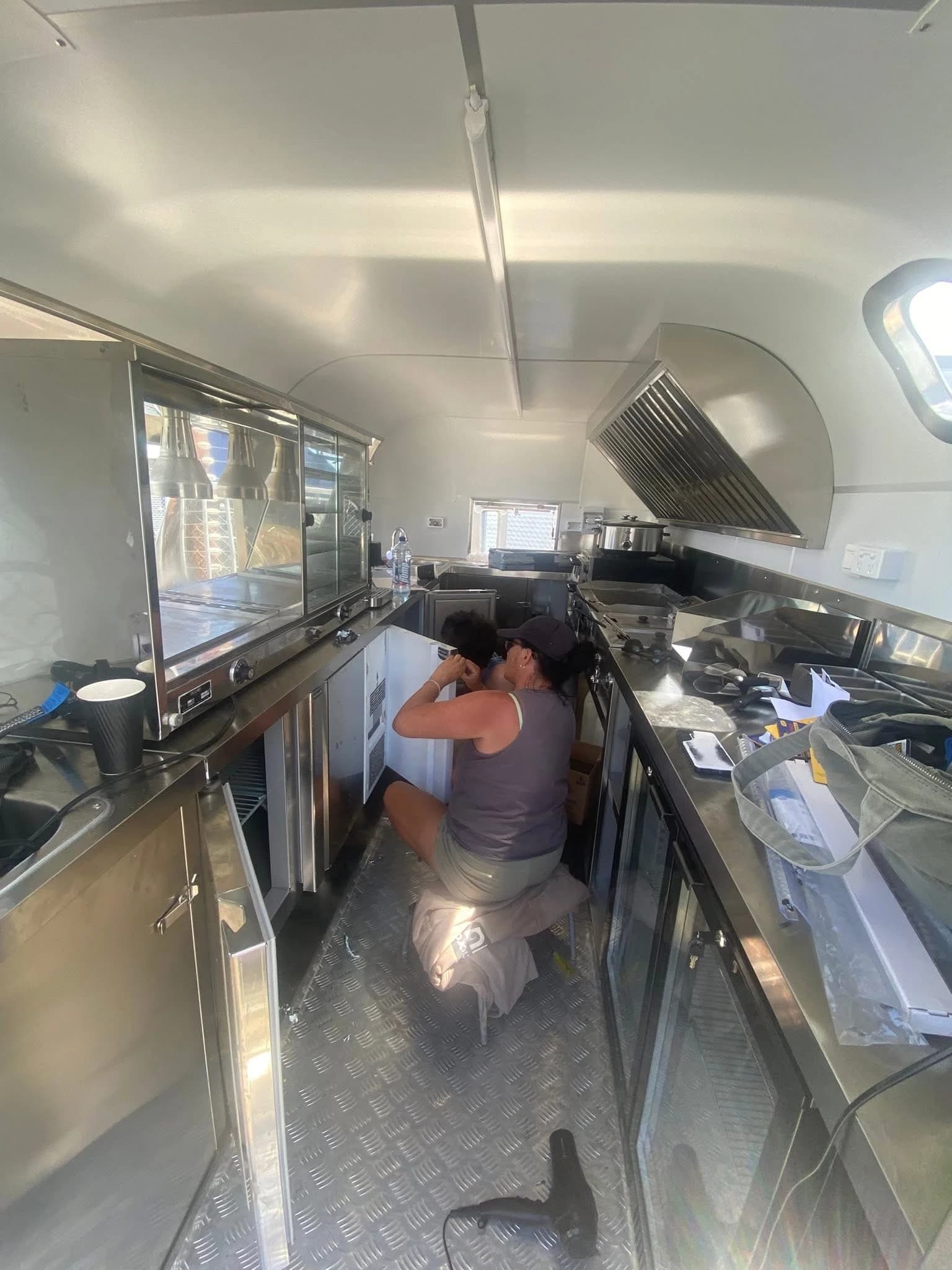 The Loaded Kiwi kitchen